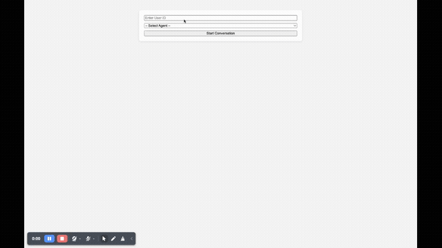 UI for Agent Platform